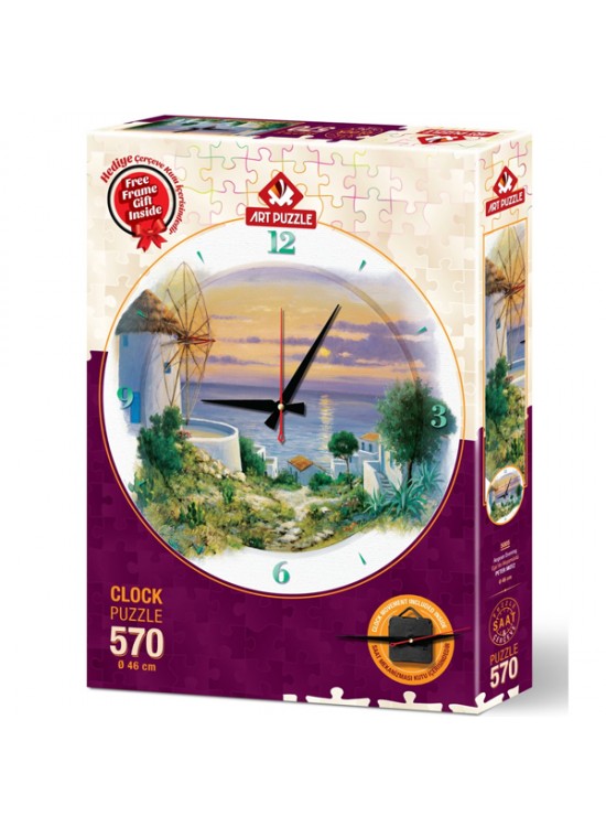 Art Puzzle Ege De Akşamüstü Saat 5005