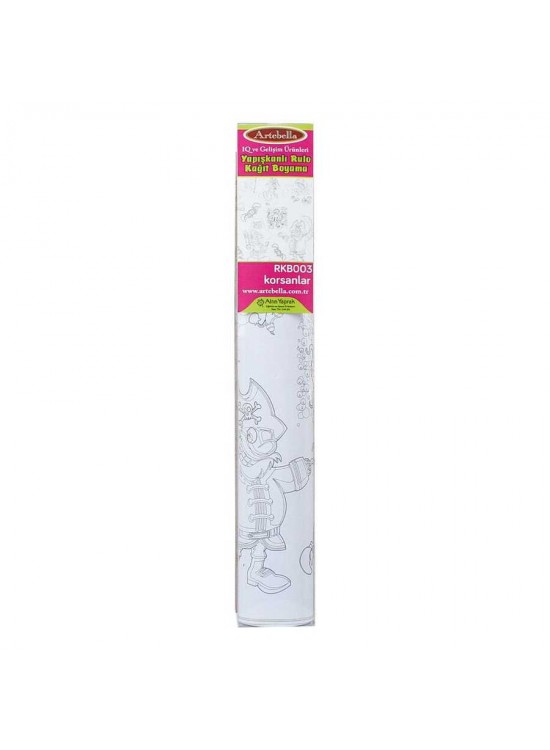 Artbella Rkb003 Korsanlar Yapışkanlı Boyama 33X100
