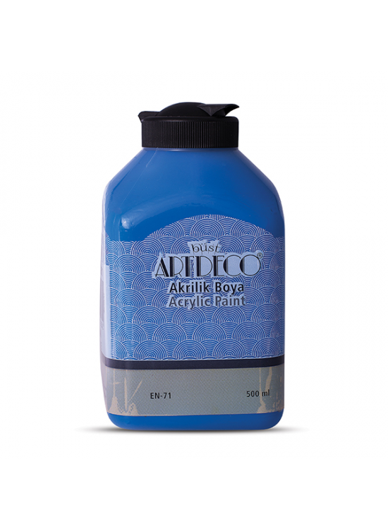 Artdeco Akrilik Boya 500 ML Mavi 070L-3610