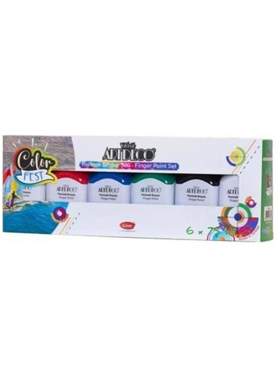 Artdeco Slime Seti 6x75 ML Temel Renkler