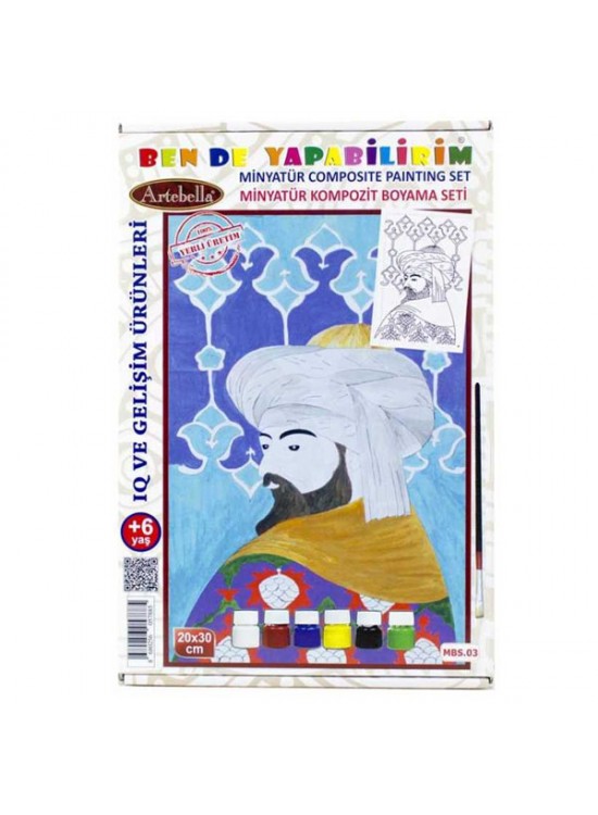 Artebella Minyatür Kompozit Boyama 20x30 CM MBS-03