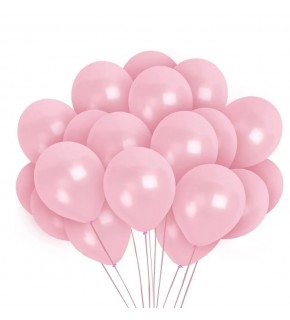 As Balon 12" İç Mekan Helyum 100 Lü Pembe