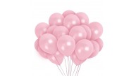 As Balon 12" İç Mekan Helyum 100 Lü Pembe