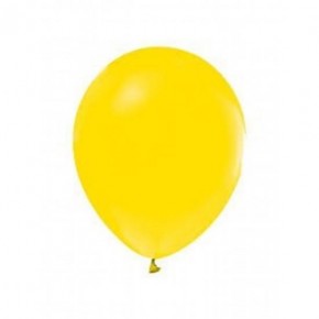 As Balon 12" İç Mekan Helyum 100 Lü Sarı