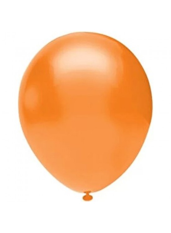 As Balon 12" İç Mekan Helyum 100 Lü Turuncu