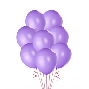 As Balon Metalik 12" Helyum 100 Lü Violet (Mor)