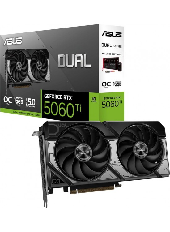 Asus PRIME GeForce RTX5060Ti 16GB GDDR7 28 Gbps 128-bit 3xDp PRIME-RTX5060TI-O16G Ekran Kartı