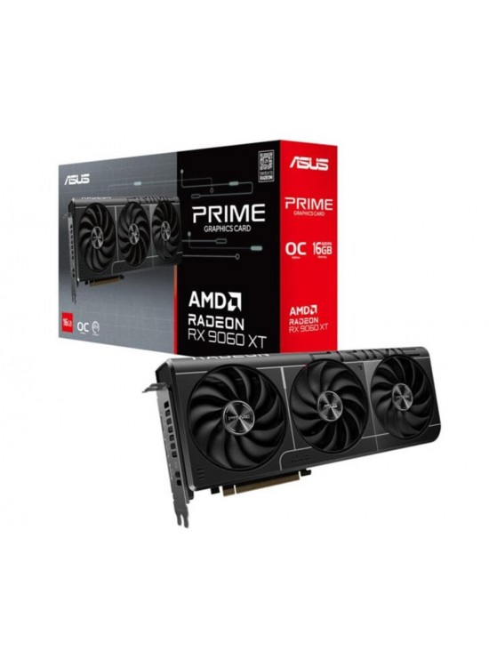 Asus Prime Radeon RX9060 XT OC PRIME-RX9060XT-O16G 16GB GDDR6 128 Bit Ekran Kartı