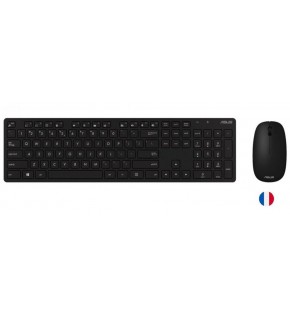 Asus W5000 Rusca Kablsouz Klavye-Mouse Set Siyah (W5000-Rus-Syh)