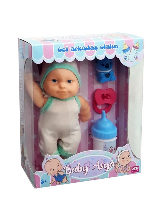 Asya Oyuncak Aksesuar Biberonlu Bebek ASYA-7008