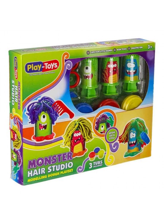 Asya Playtoys Monster Haır Studıo Oyun Hamur 0270