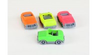 Atay Toys Miniq City Car Cabrio Neon(1 Adet)