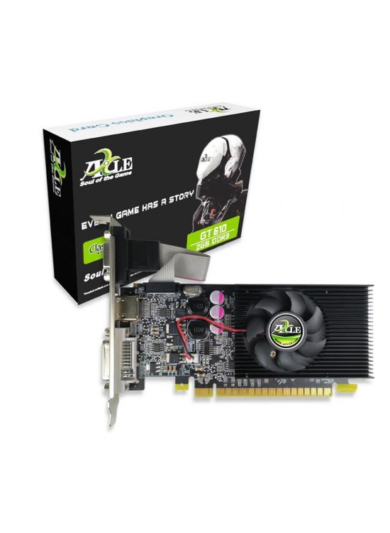 Axle GT610 2gb Ddr3 64BIT (AX-GT610-2GD3P4CDIL) Ekran Kartı