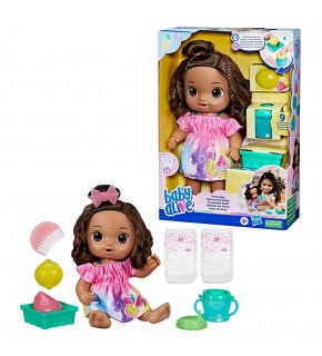 Baby Alive Bebeğimle Eğlenceli Yudumlar (Esmer)