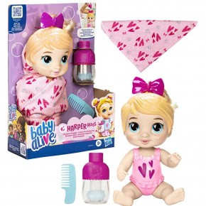 Baby Alive Bebeğimle Şampuan Eğlencesi (Sarışın)