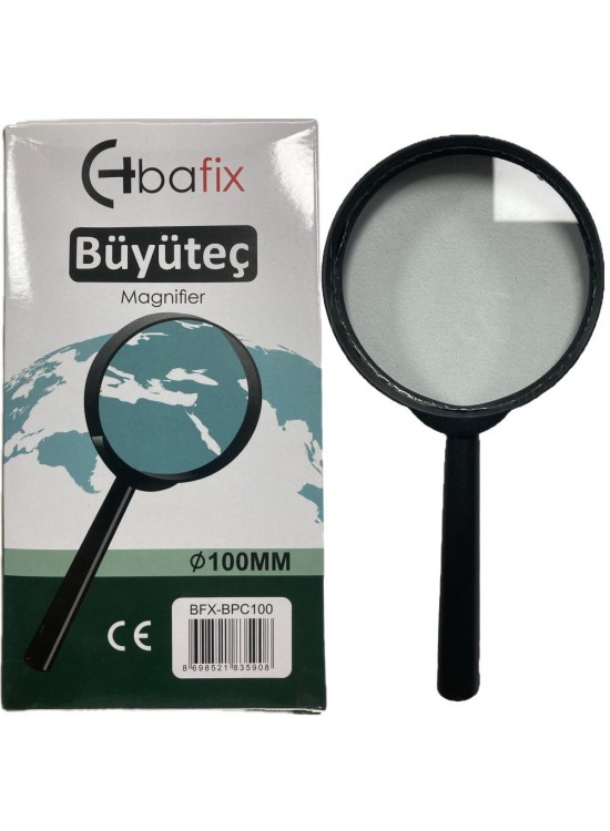 Bafix Büyüteç Plastik Çerçeveli 100 MM BFX-BPC100