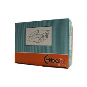 Bafix Evrak Rafı Hareketli Plastik 2 Lİ Şeffaf BFX 222