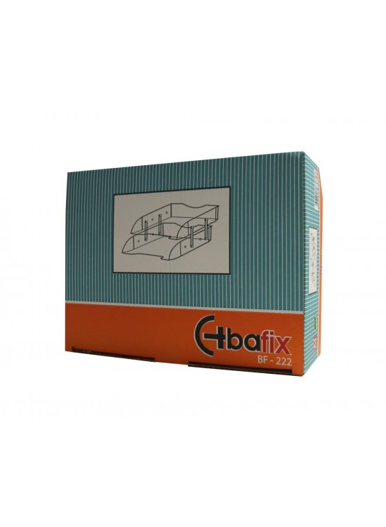 Bafix Evrak Rafı Hareketli Plastik 2 Lİ Şeffaf BFX 222
