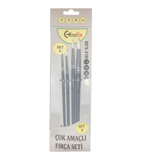 Bafix Fırça Seti Çok Amaçlı Artist 4 LÜ (2-5-8-12) Set-5 70905