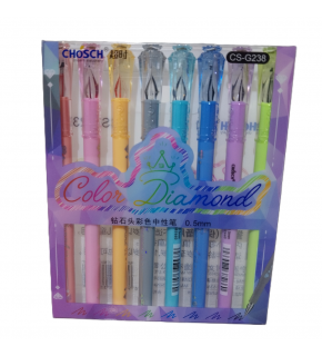 Bafix Jel Kalem Chosch 8 Renk Blister CS-G238