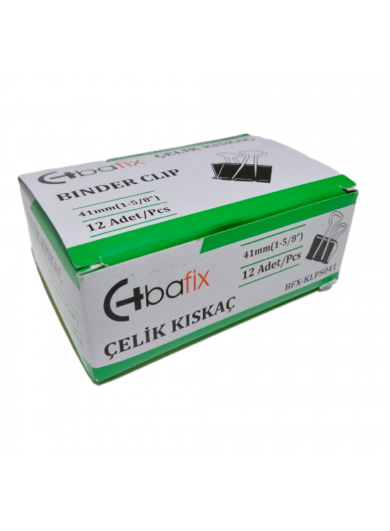 Bafix Kıskaç (Klips) Çelik 41 mm Bfx-Klps041 (1 Adet)