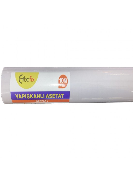 Bafix Yapışkanlı Rulo 45x10 Mt Şeffaf BFX-YFR4510Ş