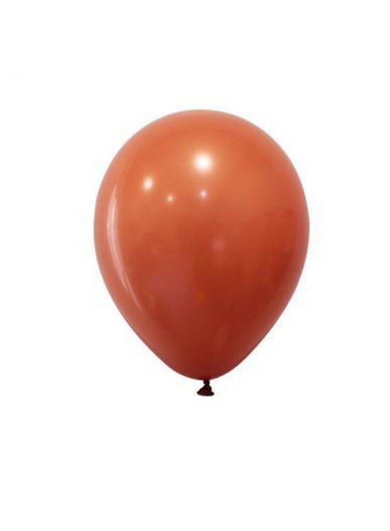 Balonevi Balon 12 İnc Baskı Terracotta 100 Lü