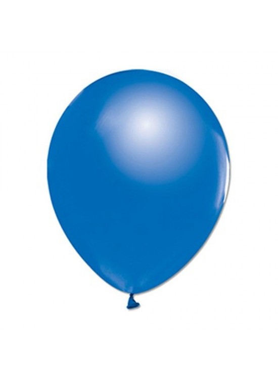 Balonevi Balon 12" Metalik Mavi 12 Li