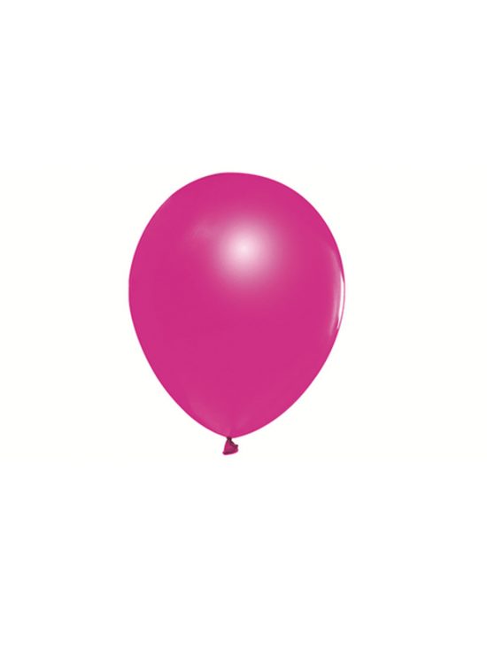 Balonevi Balon Metalik Fuşya 100 Lü