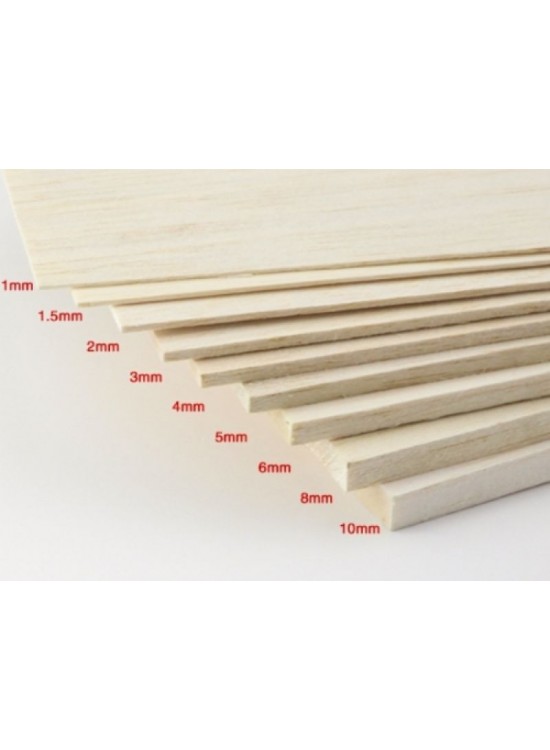Balsa Levha 10Cmx100cm 1,5mm