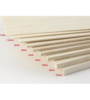 Balsa Levha 4Mm 10Cmx100Cm