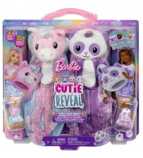 Barbie Cutie Reveal Pijama Partisi İkili Set