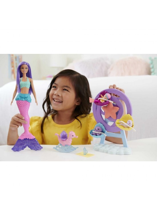 Barbie Dreamtopıa Deniz Kızı Bebek Ve Çocuk Oyun Alanı