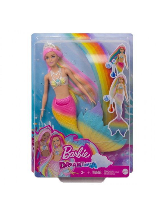 Barbie Dreamtopia Renk Değiştiren Sihirli Denizkızı GTF89
