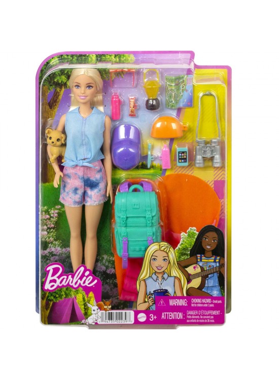 Barbie Kampa Gidiyor Aksesuarlı Oyun Seti HDF73