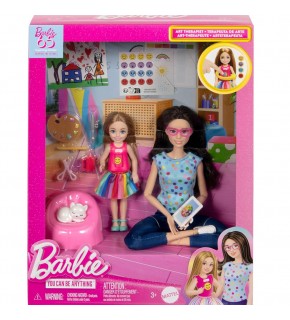 Barbie Ve Chelsea Sanat Atölyesi Oyun Seti