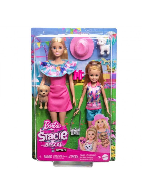 Barbie Ve Stacie Kız Kardeşler İkili Set