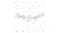 Banner Karton Yazı İyiki Doğdun Kaligrafi
