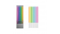 Mum İnce 14cm Rainbow 10 Lu