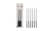 Mum İnce Kalem Metalik Renkler 15cm 6 Lı