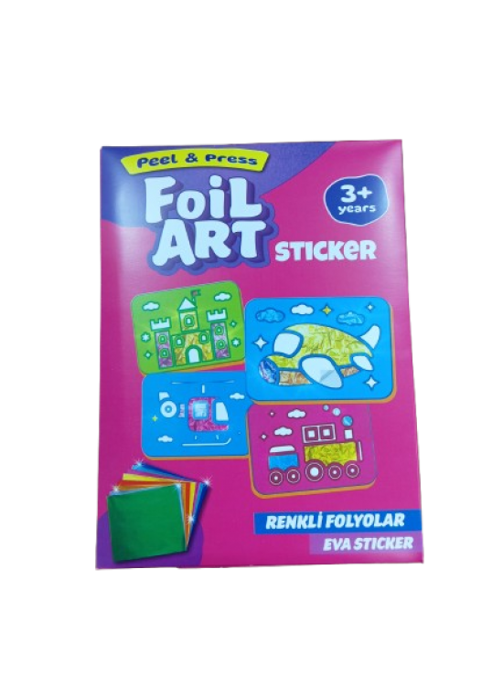 Başel Foil Art Eva Sticker