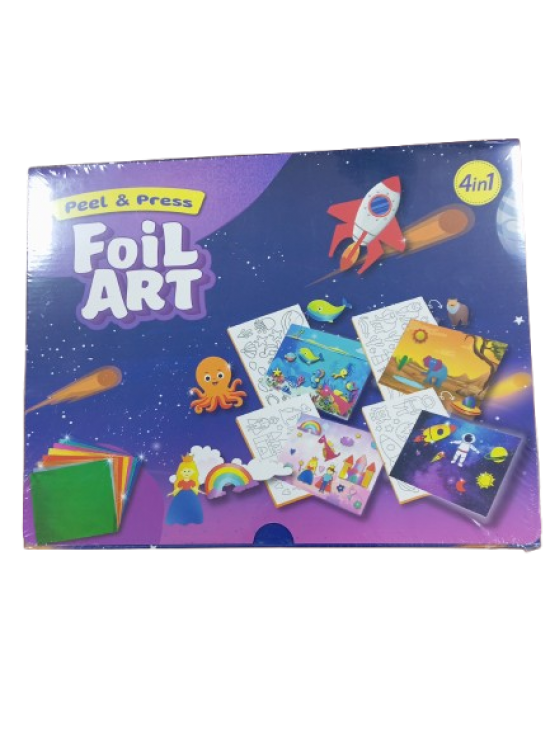 Başel Foil Art Peel Press 4 İn 1