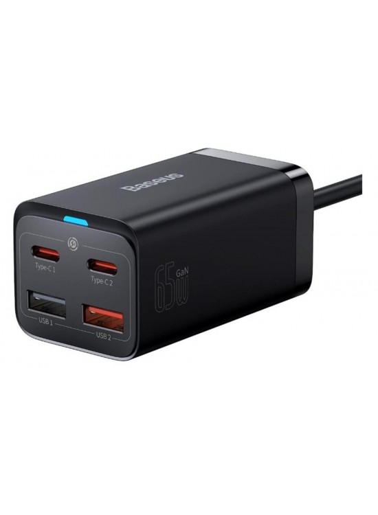 Baseus Gan3 Pro 65W Şarj Cihazı Siyah (CCGP040101)