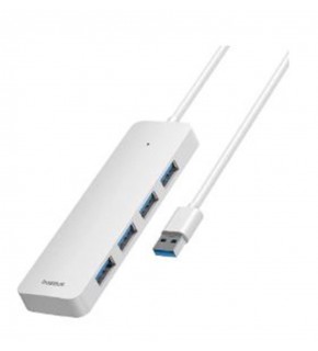 Baseus UltraJoy 4-Port HUB 100cm- Beyaz (B0005280B211-01)