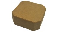 Bay Mdf Klipsli Bölmeli Kutu Sekizgen 26x26cm