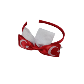 Bayraklı Atatürklü Taç (1 Adet)
