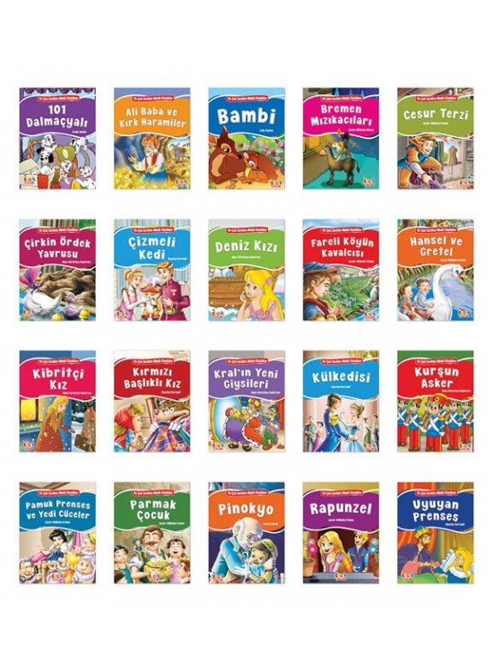 Bcrk En Çok Sevilen Minik Klasikler Fabl (1 Adet)