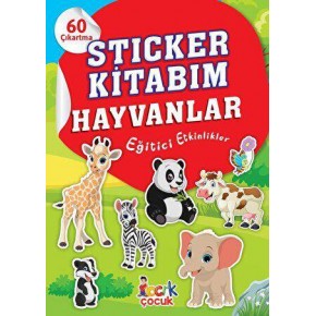 Bcrk Sticker Kitabım Hayvanlar