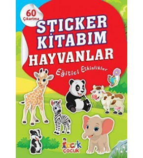Bcrk Sticker Kitabım Hayvanlar