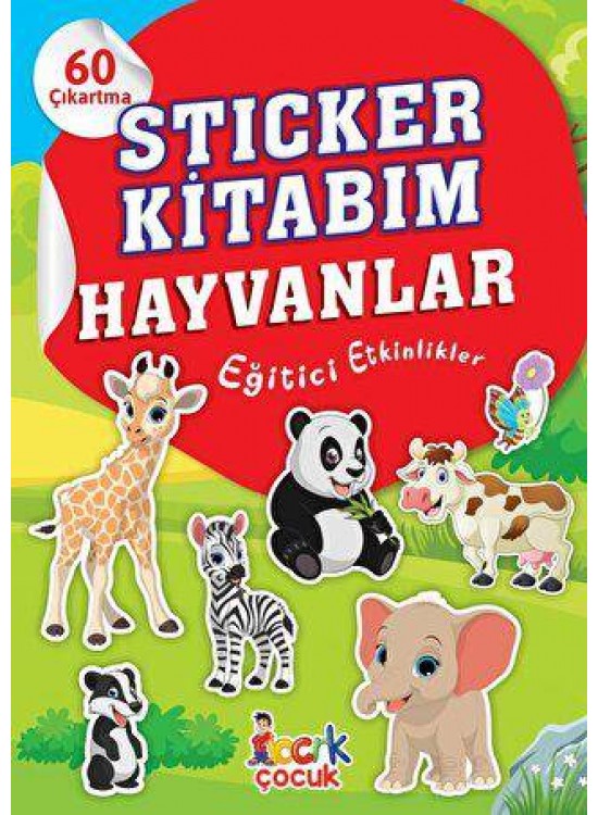 Bcrk Sticker Kitabım Hayvanlar